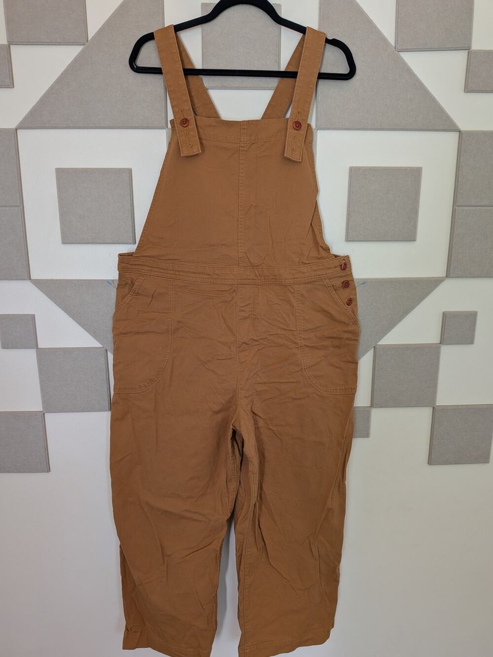 Patagonia Stand Up Cropped Canvas Overalls